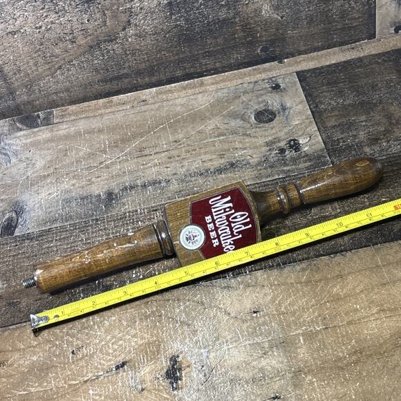 Vintage Old Milwaukee Beer Tap Man Cave Barware Beer Handle - Picture 6 of 6